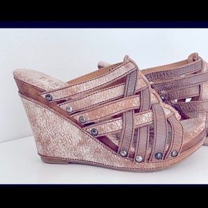 Bed Stu Gina woven wedge- size 6.5